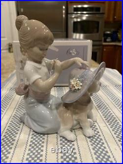 Lladro 6862 An Elegant Touch Perfect Condition In Original Box