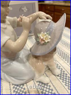 Lladro 6862 An Elegant Touch Perfect Condition In Original Box