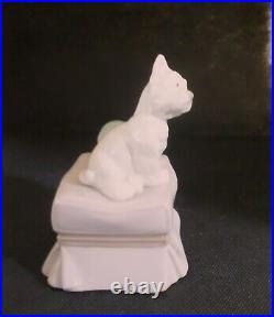 Lladro 6985 My Favorite Companion Westie dog with ball MWOB, RV$225