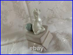 Lladro 6985 My Favorite Companion Westie puppy dog with ball RV$225