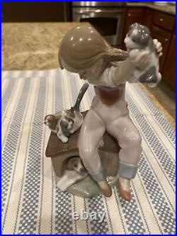 Lladro 7621 Pick Of The Litter Perfect Condition
