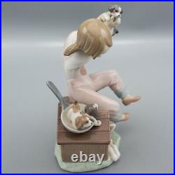 Lladro 7621 Pick of the Litter Girl Dog Puppy Figurine Box FREE USA SHIPPING