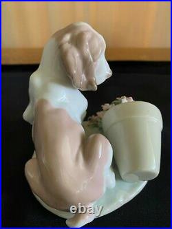 Lladro #7672It Wasn't Me Collector's Society Original BoxPuppy Dog