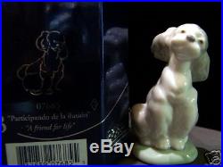 Lladro #7685 A Friend For Life Brand Nib Dog Limited Edition Nice Free Shipping