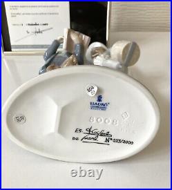 Lladro 8008 STATION MASTER with dog Limited edition in excellent condition