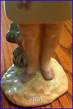 Lladro #8241 Learning To Care-girl And Dog Figurine-msrp $310-new In Box