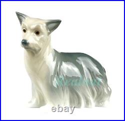 Lladro 8318 Yorkshire Yorkie Terrier Dog 4.5 Porcelain Figurine New Box