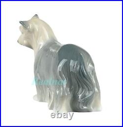 Lladro 8318 Yorkshire Yorkie Terrier Dog 4.5 Porcelain Figurine New Box