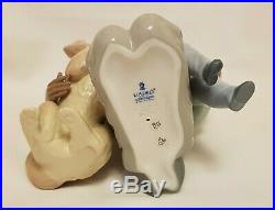 Lladro 9 High Black Legacy Figurine 6815 A Moment To Remember Father Son Dog