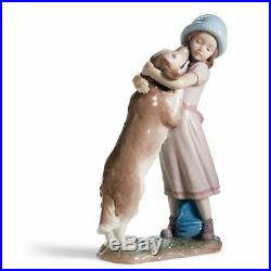 Lladro A Warm Welcome Dog Figurine 01006903