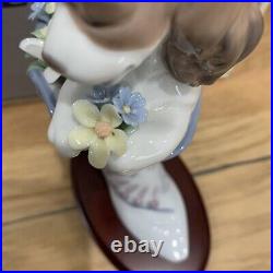 Lladro A Well Heeled Puppy Figurine 6744 Dog in Shoe 06744 Mint Comes WithBox
