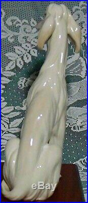 Lladro Afghan Dog # 1069. Large Figurine. Collectible Condition