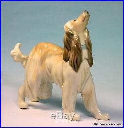 Lladro Afghan Hound #1282 Beautiful Vintage Dog $570 Value Mint
