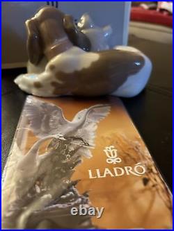 Lladro BOSOM BUDDIES Figurine 6599 Dog Cat Retired Box