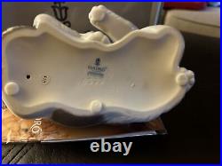 Lladro BOSOM BUDDIES Figurine 6599 Dog Cat Retired Box