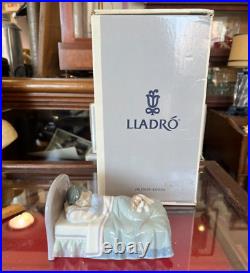 Lladro Bedtime Buddies Boy with Dog Figurine 6541 with Box