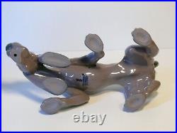 Lladro Bloodhound Hounds Brown Figures 1982 (mint Condition)