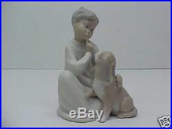 Lladro Boy with Dog #4522 Retired Figurine