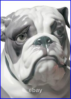 Lladro Bulldog with Lollipop Dog Figurine 01009234