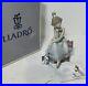 Lladro CHIT-CHAT Figurine #05466 Glossy Girl on Phone With Dog Original Box 1990