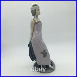 Lladro COUPLET Lady with Dog a 1920's Flapper Girl Figurine #5174 13.5 1982