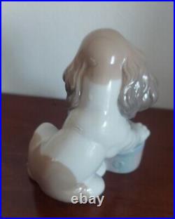 Lladro Can't Wait Dog Figurine #8312