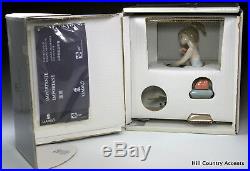 Lladro Chit Chat #5466 Teenage Girl Talking On Phone Dalmatian Dog Mib