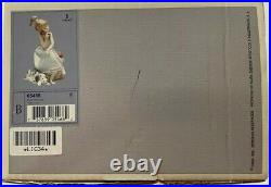 Lladro Chit Chat Girl on Phone with Dog Porcelain Figurine 5466
