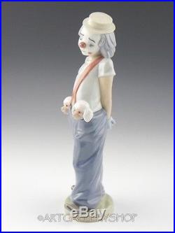 Lladro Collectors Society Figurine LITTLE PALS CLOWN WITH DOGS #7600 Mint