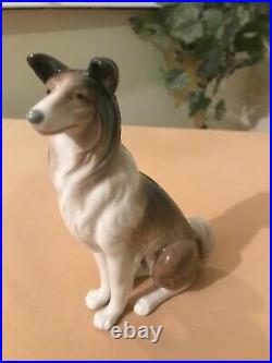 Lladró Collie # 1316 Aka Dog Mint Condition Fast Shipping