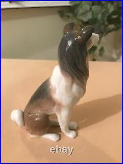 Lladró Collie # 1316 Aka Dog Mint Condition Fast Shipping