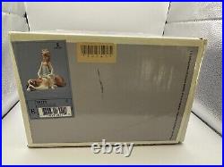 Lladro Contented Companion 06229 with box excellent condition Girl and Dog