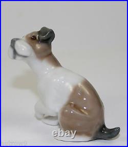 Lladro Curiosity #5393 Figurine Little Puppy Dog Perfect