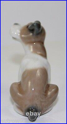 Lladro Curiosity #5393 Figurine Little Puppy Dog Perfect