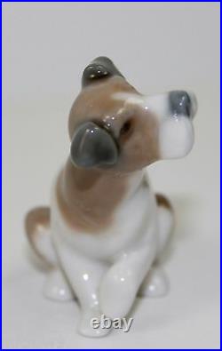 Lladro Curiosity #5393 Figurine Little Puppy Dog Perfect