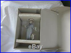 Lladro DEAR SANTA #6166 Figurine Boy Xmas Letter Dog Retired 1999 Ramos MIB NRFB