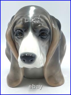 Lladro DOG Figurine 1149 DOG'S HEAD NO Box / Retired 1981