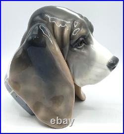 Lladro DOG Figurine 1149 DOG'S HEAD NO Box / Retired 1981