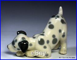 Lladro Dalmatian #1261 Playful Dog Puppy -fast, Free Shipping $475 V Mib
