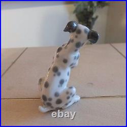 Lladro Dalmatian Dog # 1262 L@@k! Rare! Mint Condition Fast Shipping