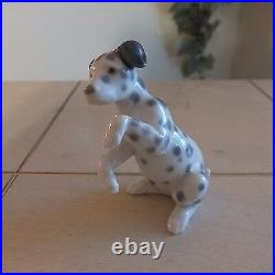Lladro Dalmatian Dog # 1262 L@@k! Rare! Mint Condition Fast Shipping