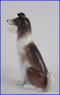 Lladro Dog #1316 Figurine Collie Perfect