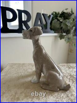 Lladro Dog #4583 Tramp 7.5 H Mint Condition Fast Ship