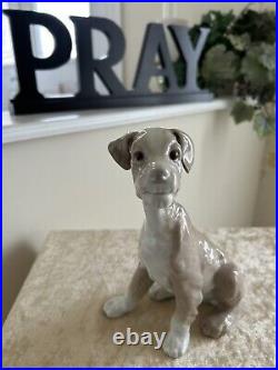 Lladro Dog #4583 Tramp 7.5 H Mint Condition Fast Ship