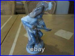 Lladro Dog Band Guitarist Figure Model 1152 By Juan Huerta 8.25 Inch 1971-1978