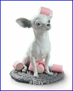 Lladro Dog Chihuahua With Marshmallows 01009191 New