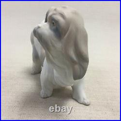 Lladro Dog Figurine Retired Lhaso Apso Tibetan Terrier