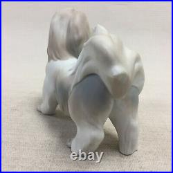 Lladro Dog Figurine Retired Lhaso Apso Tibetan Terrier