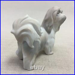 Lladro Dog Figurine Retired Lhaso Apso Tibetan Terrier