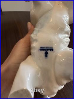 Lladro Dog Porcelain Lhasa Apso/shitzu Rare Glazed Figurine # 4642 Mint